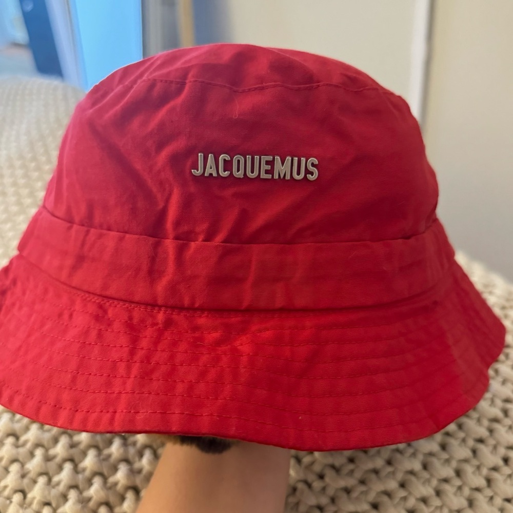Jacques Red Bucket Hat